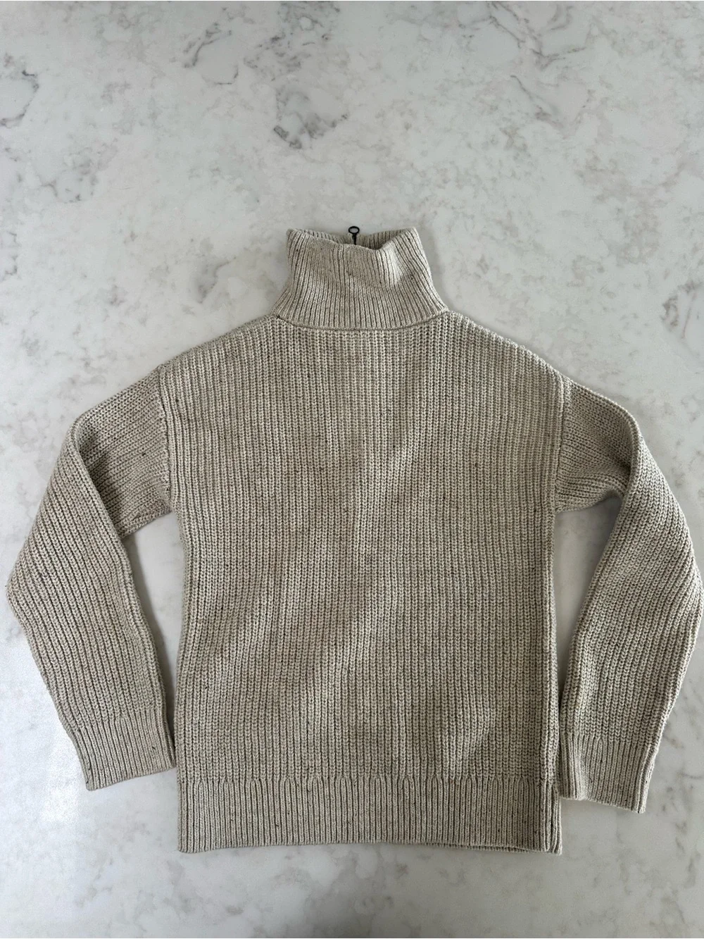Thereabouts Kids' Half-Zip Ribbed Knit Sweater. Size Small (8)